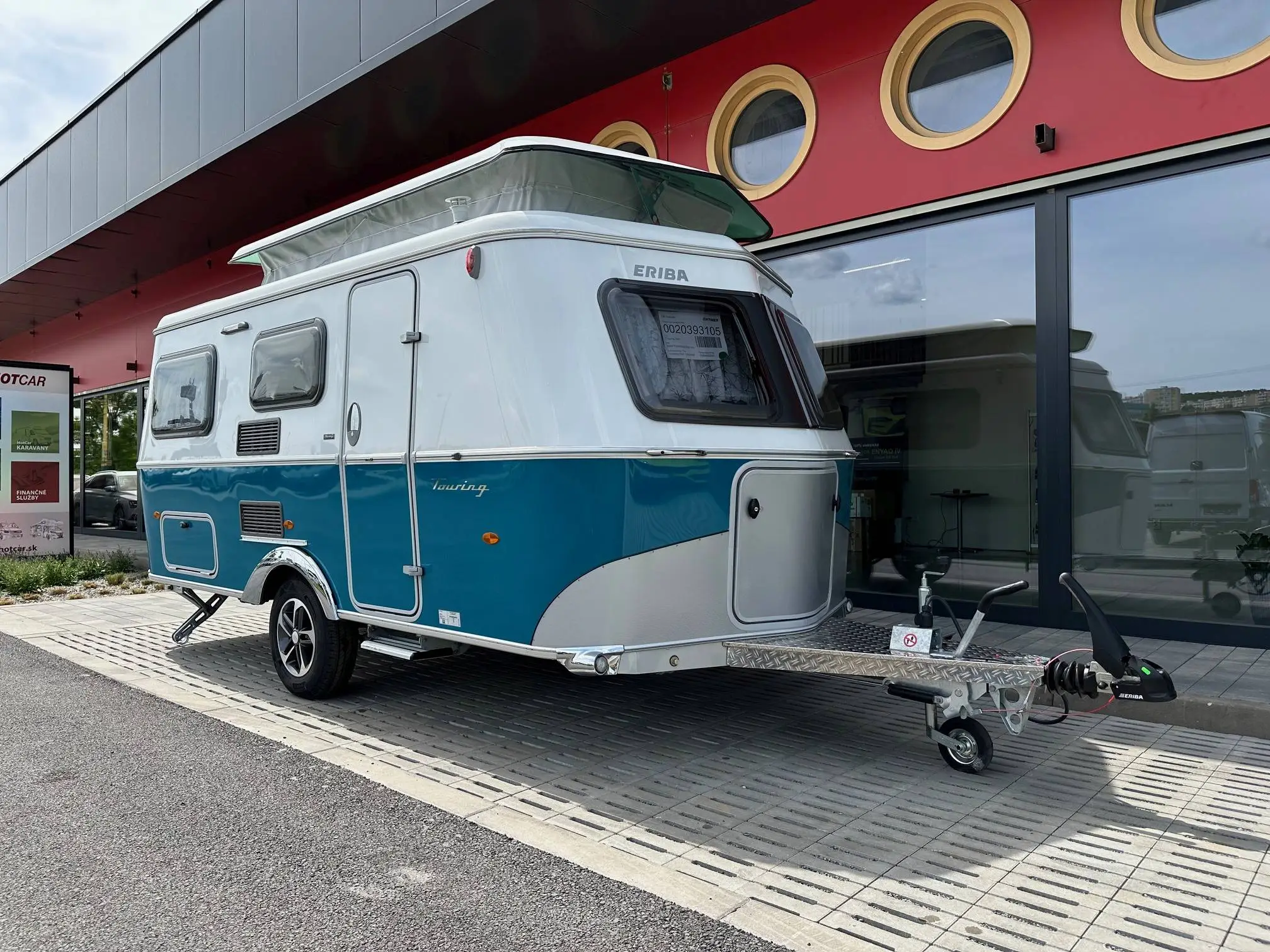 obytný príves Eriba Touring 550 1500 kg