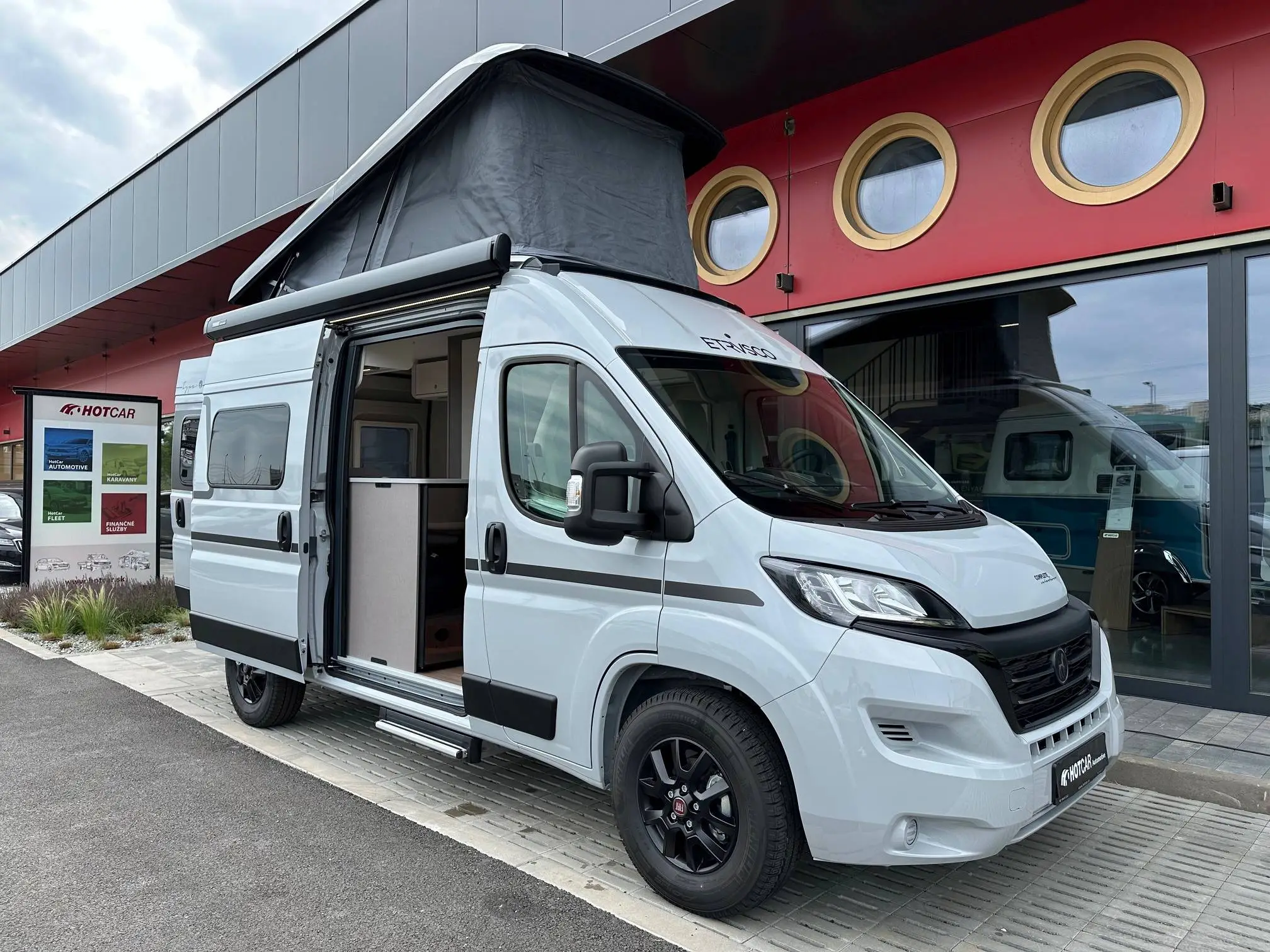 Etrusco CV 540 DB 4-miestny s výklopnou strechou